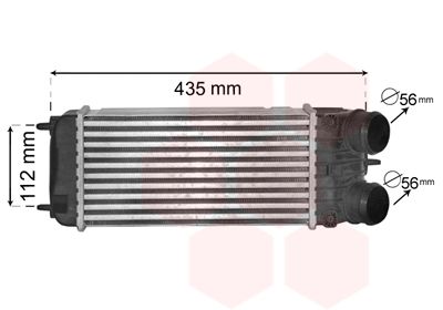 VAN WEZEL Интеркулер 40004353